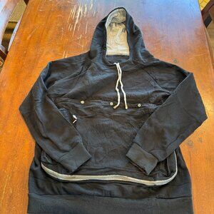 ALYC Black Utility Zip Pocket Hoodie Sweatshirt Size M NWT